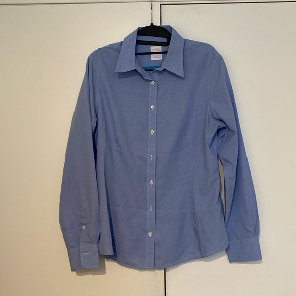 Brooks Brothers Tops - Brooks Brother Women’s Fitted Button Down Shirt Blue Size 14
